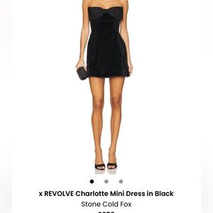 stone cold fox x revolve Charlotte mini dress. NWT
